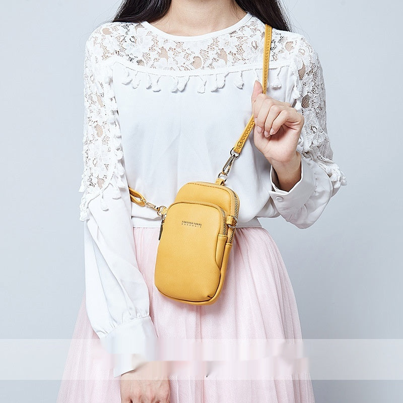Sac à bandoulière simple et tendance de couleur unie - Topdecheztop.fr