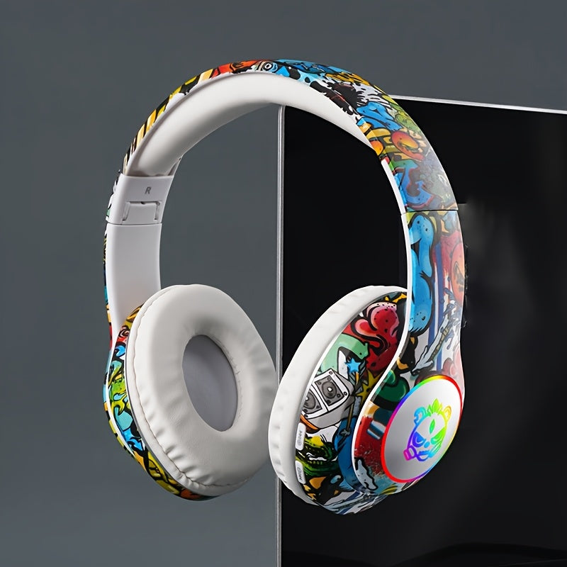 Casque Bluetooth Sans Fil Pliable - Gaming E-Sport Stereo USB-C
