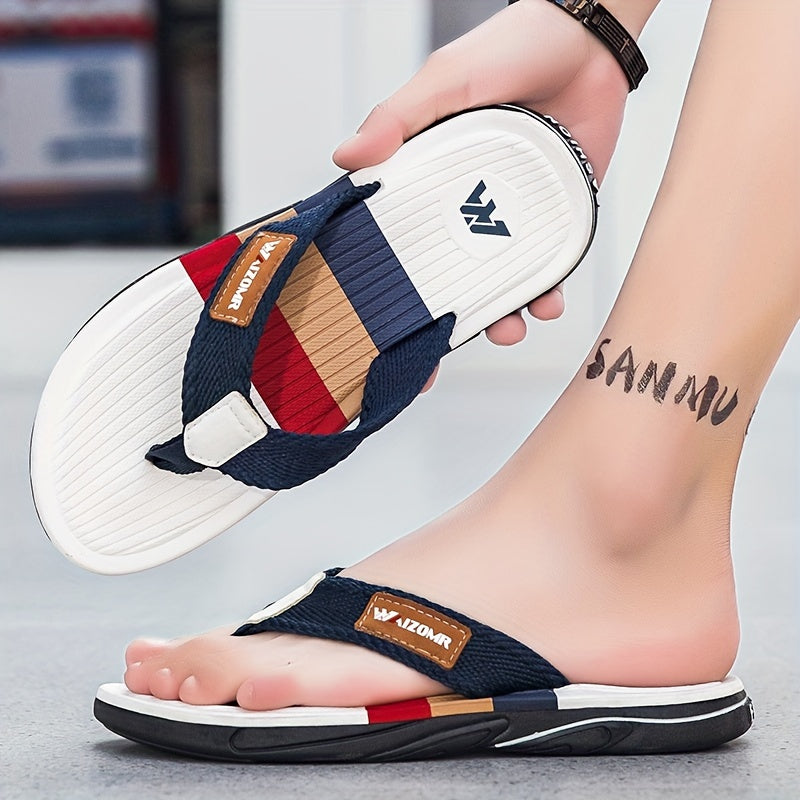 Tongs tendance pour hommes, confortables, antidérapantes - Topdecheztop.fr