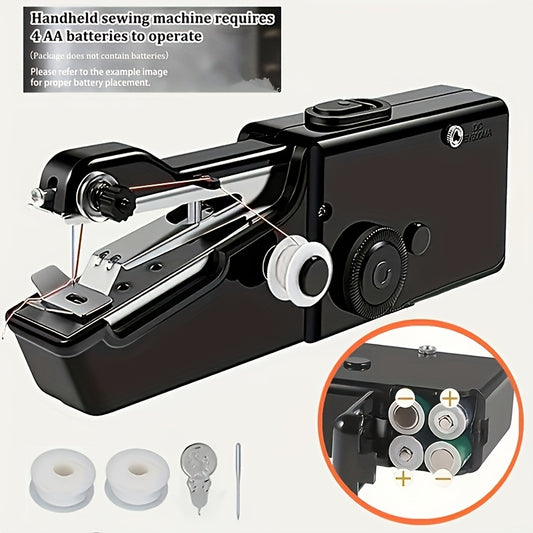 Machine a Coudre Portable Sans Fil - Electrique, Compacte, Tous Tissus