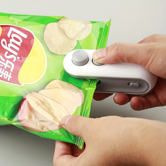 Scelleuse Portable Rechargeable USB – Conservez Vos Snacks