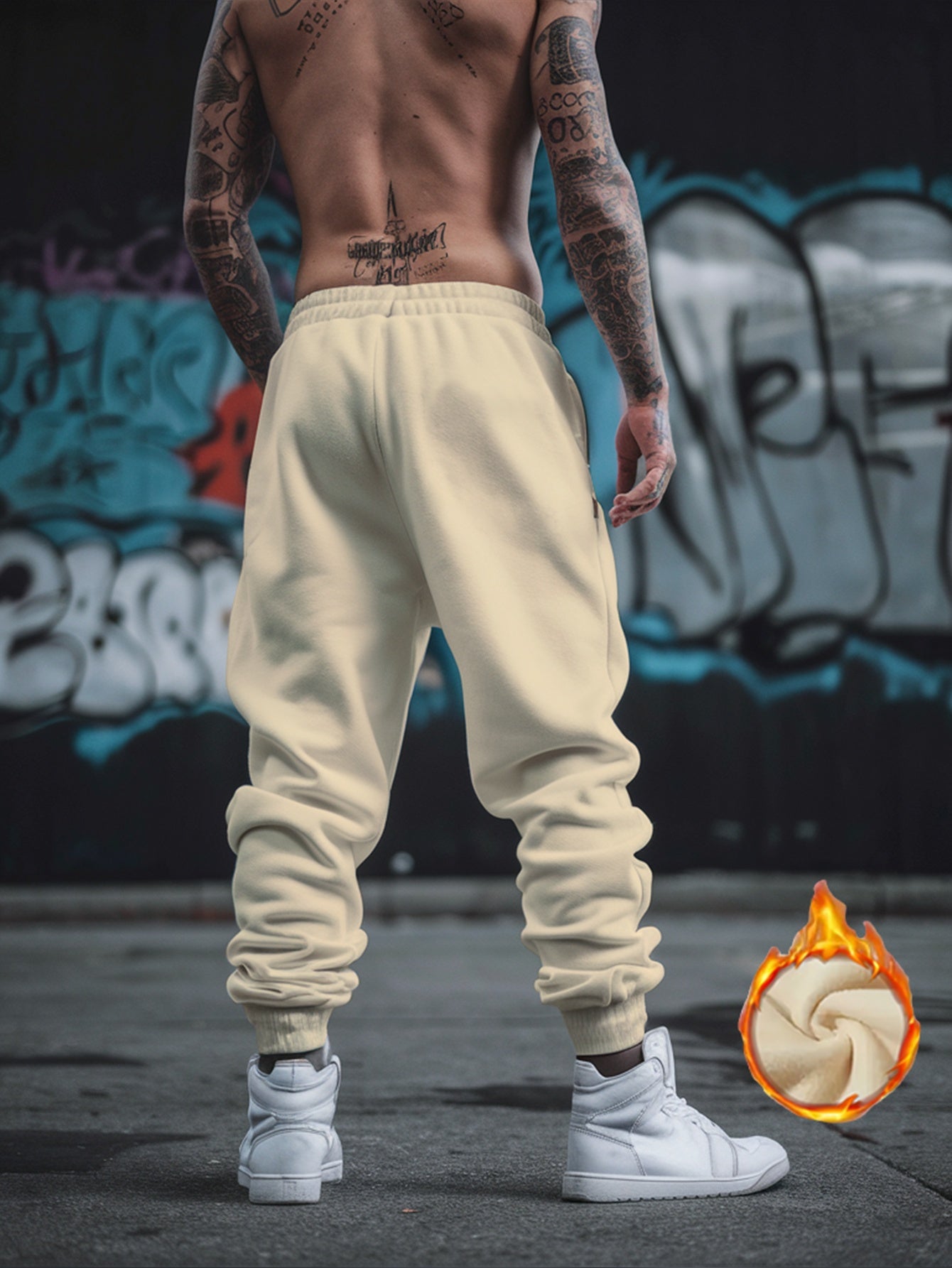 Pantalon Graphique Sparta Soccer Club Homme – 100% Polyester, 12 Coloris, S à XXL