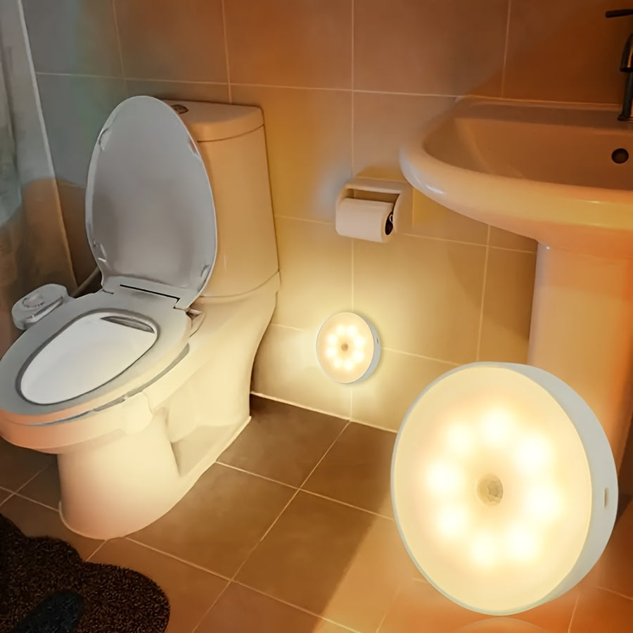 2 pièces 8 LED veilleuse, détecteur de mouvement - Topdecheztop.fr