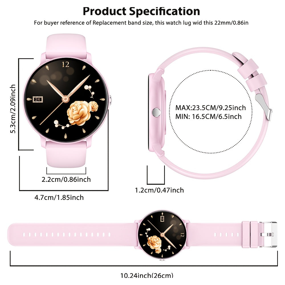Montre Connectée Écran Tactile – Appels, Suivi Santé, Modes Sport | iPhone & Android