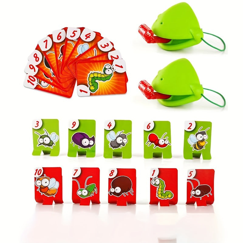 Jeu de la langue de grenouille - Jeu de société interactif pour toute la famille
