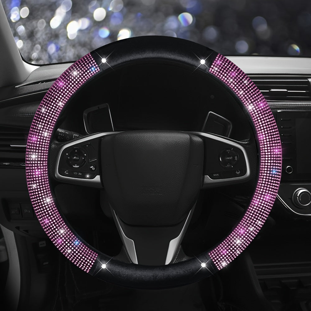 Housse de Volant Ornee de Diamants - Luxe & Confort Universel