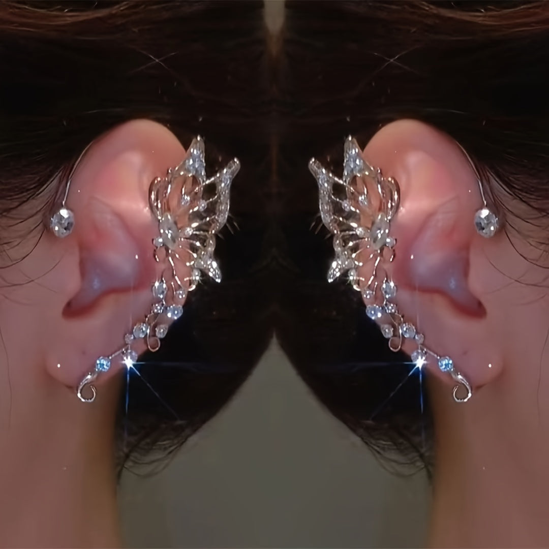 Boucles d'oreilles papillon exquises, 1 pièce - Topdecheztop.fr