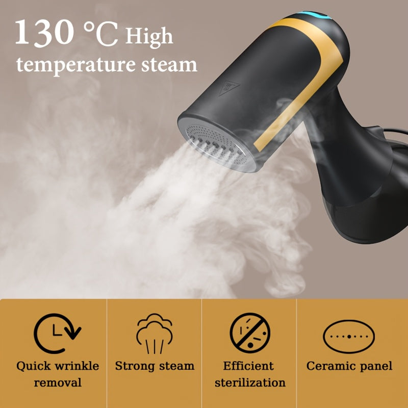 Défroisseur Vapeur Portable 1500W – Vapeur en 20s, Réservoir Amovible, Tous Tissus