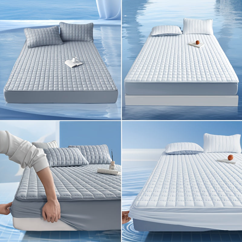 Protege-Matelas Impermeable Matelasse - Lavable en Machine, Ultra-Doux, Epais, 4 Coloris, 90x200 a 200x220cm