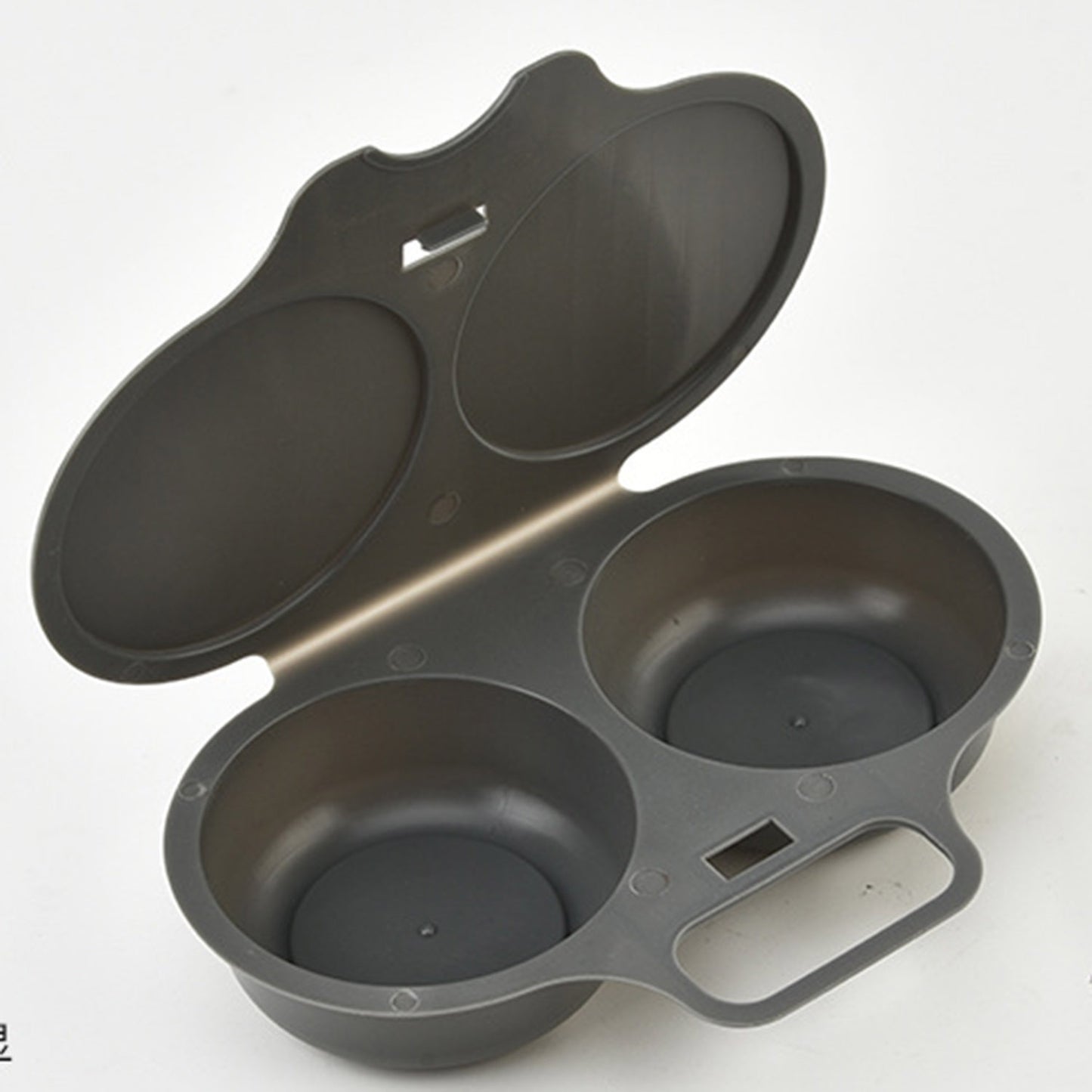 Appareil Omelettes Antiadhesif Micro-Ondes 2 Tasses - Cuisson Rapide et Saine, Facile a Nettoyer, 2 Coloris