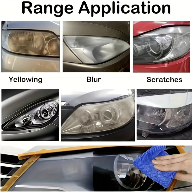 Crème restauration phares voiture 50g - Anti-oxydation, jaunissement & rayures