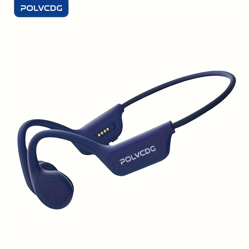 Ecouteurs Conduction Osseuse POLVCDG X7 Sport IPX8 32Go - 10h Natation Course Cyclisme
