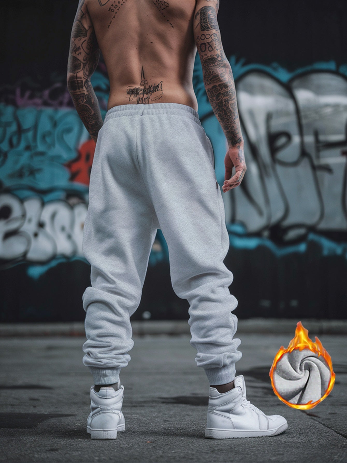 Pantalon Graphique Sparta Soccer Club Homme – 100% Polyester, 12 Coloris, S à XXL