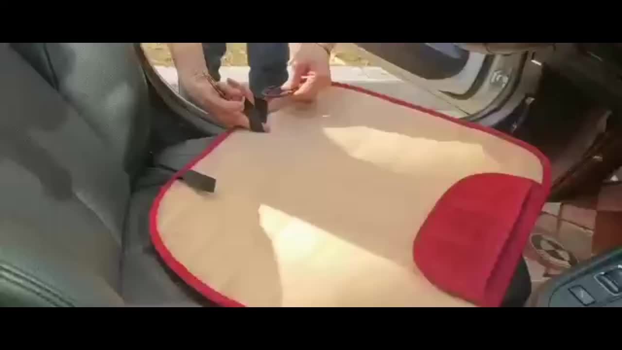 Ensemble Coussins de Siège Auto – Polyester Souple, Léger, Toutes Saisons