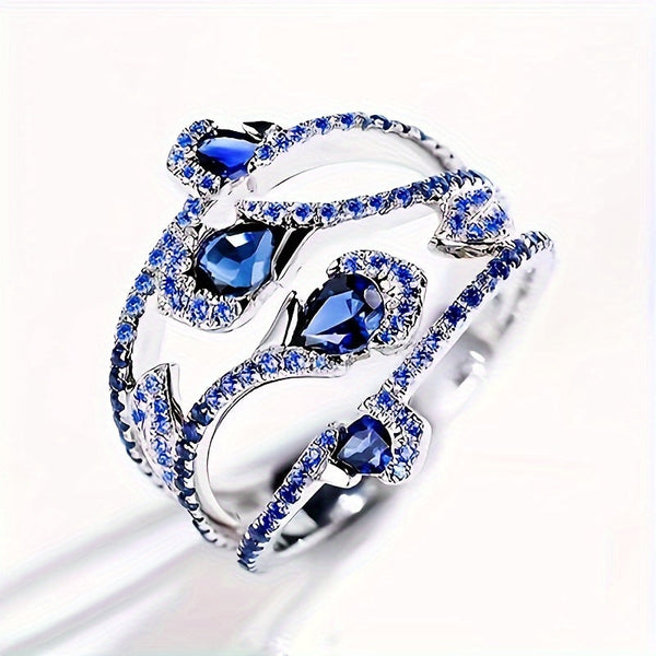 Bague Fleur Éclatante