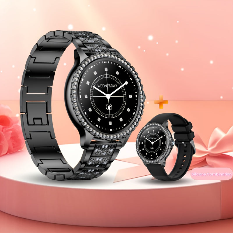 Montre Connectée LIGE Femme – Écran 1,32”, Appels Sans Fil & Étanche IP67