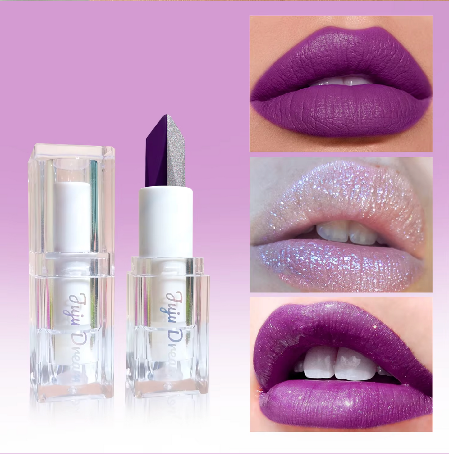 JUJU DREAM - Rouge a Levres Magique Couleur Changeante Hydratant