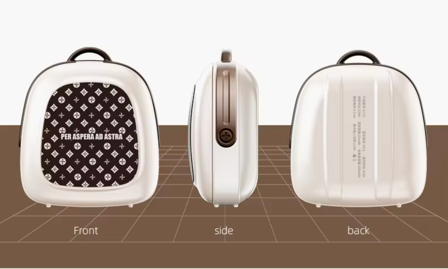 Ecouteurs TWS YX15 Design Cartable - Bluetooth 5.4, ENC, Super Basses, 130h Veille, 2 Coloris