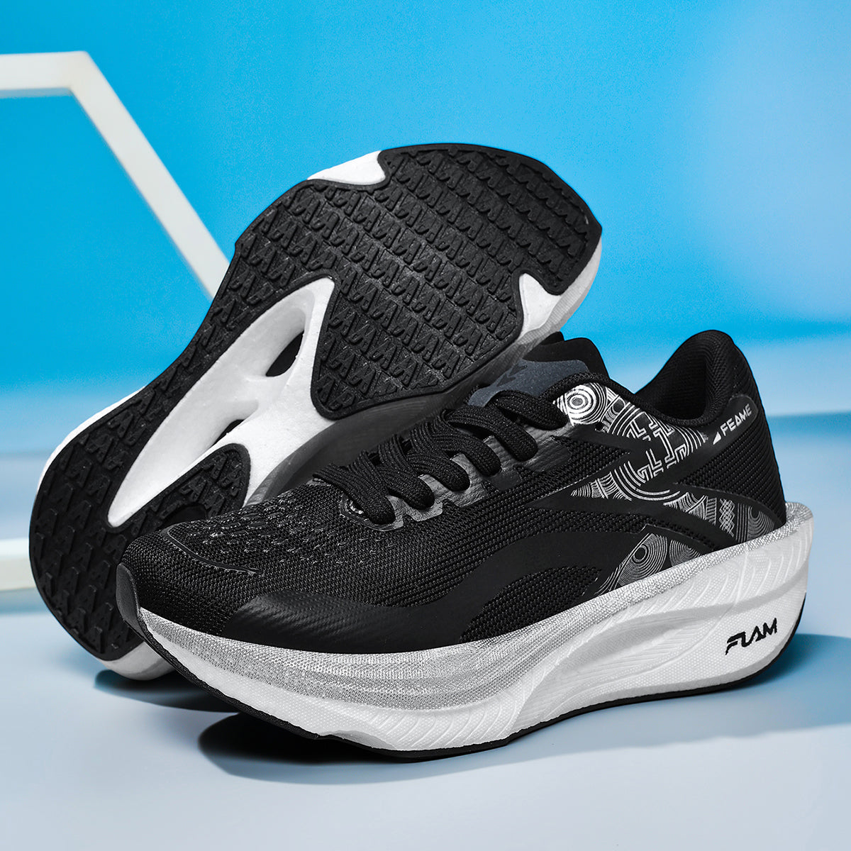 Baskets Running Unisexe - Semelle EVA, Amorti, Antidérapantes EU 36-46