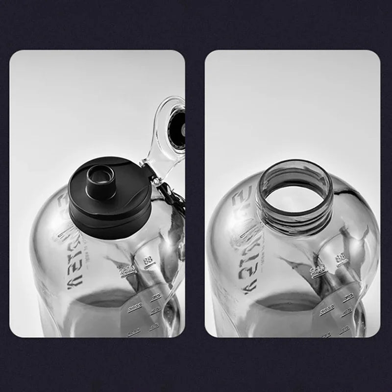 Bouteille d'eau de sport 1,7 L/2,7 L, portable, grande capacité, pour le fitness - Topdecheztop.fr
