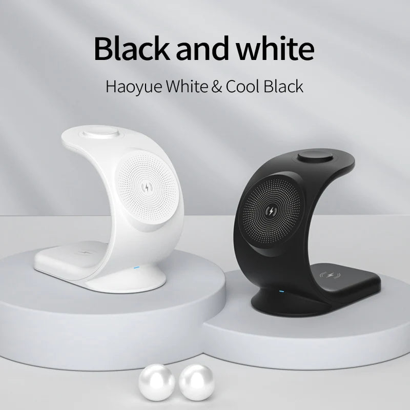 Chargeur sans fil magnétique 3 en 1 pour téléphone intelligent - Topdecheztop.fr