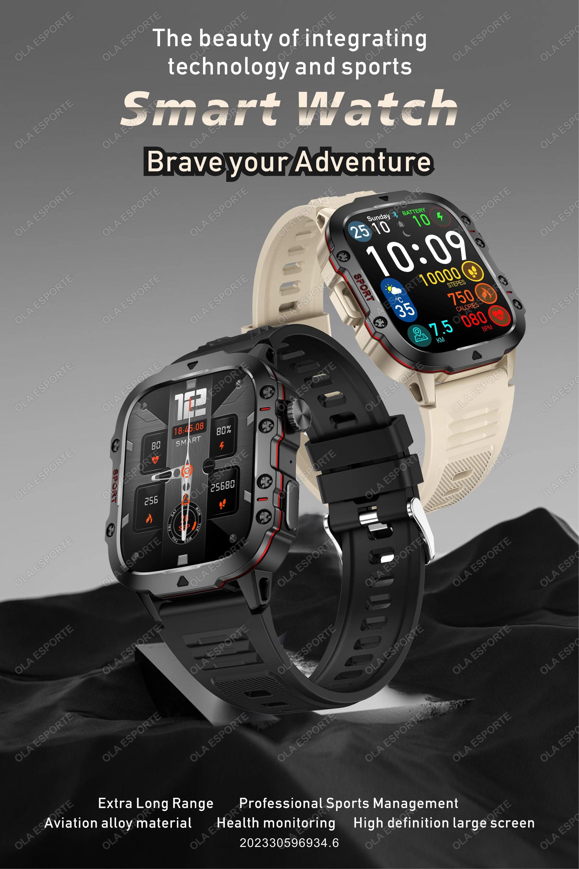 Montre connectée militaire - Topdecheztop.fr