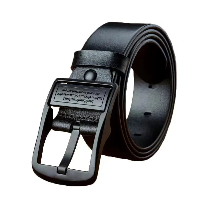 Ceinture en cuir de vachette pour hommes - Topdecheztop.fr