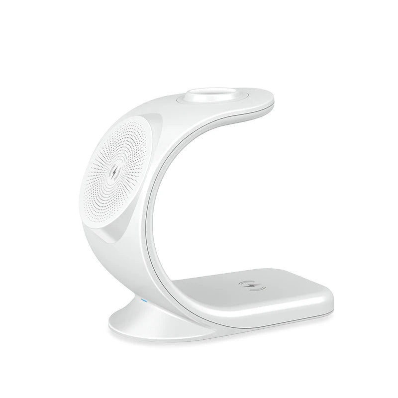Chargeur sans fil magnétique 3 en 1 pour téléphone intelligent - Topdecheztop.fr