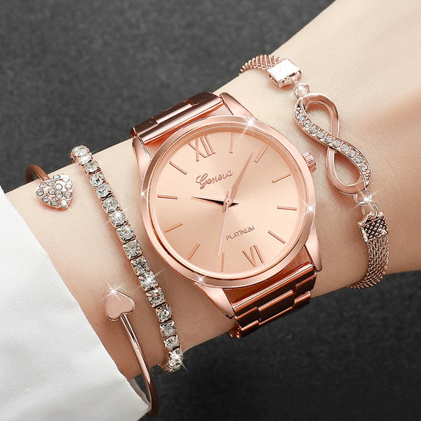 Montre Élégante en Strass