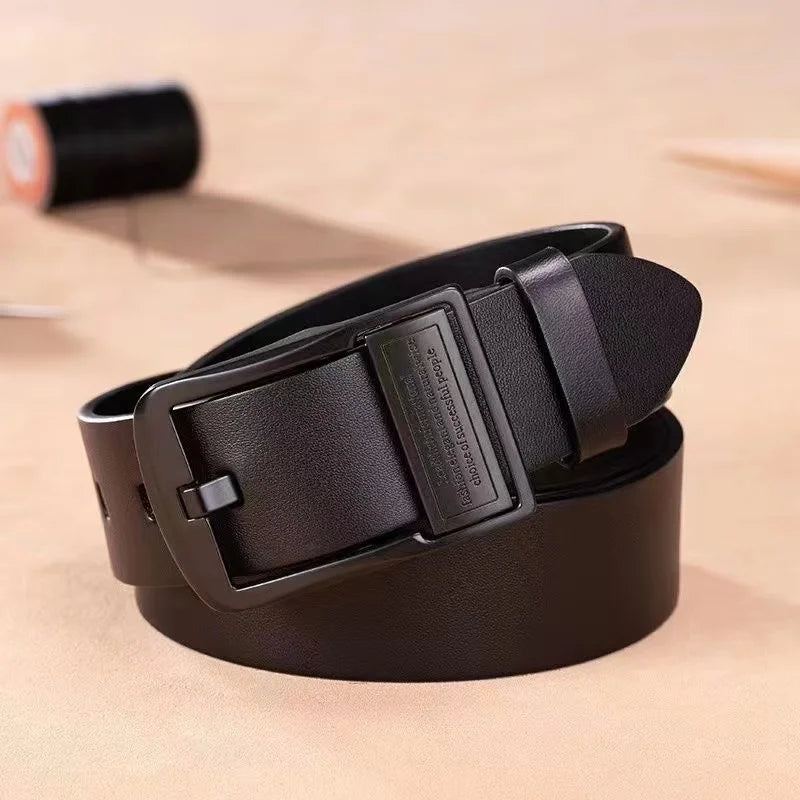 Ceinture en cuir de vachette pour hommes - Topdecheztop.fr