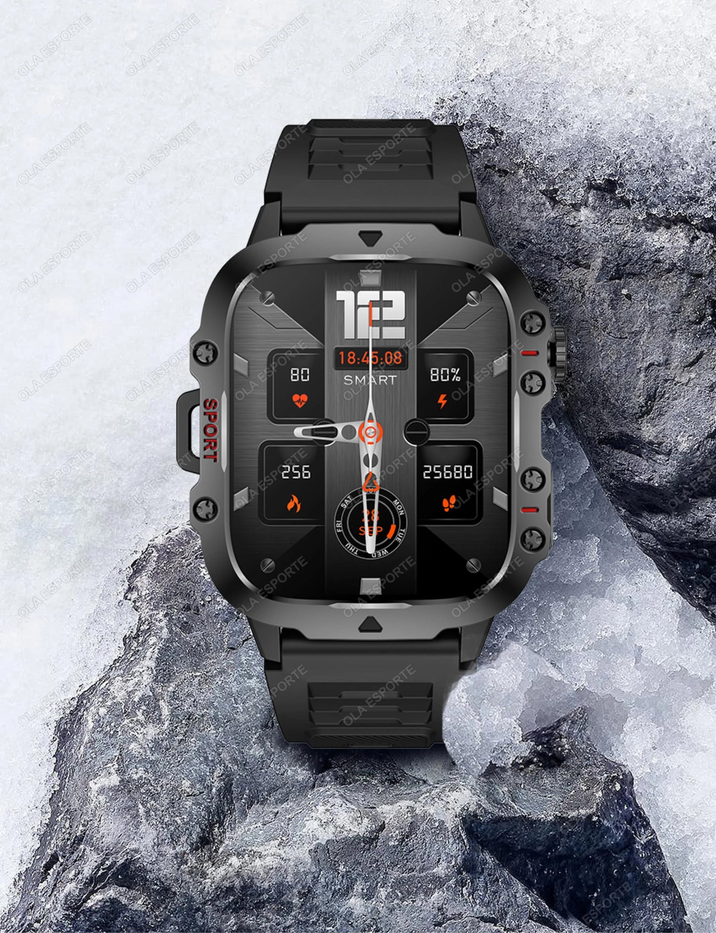 Montre connectée militaire - Topdecheztop.fr