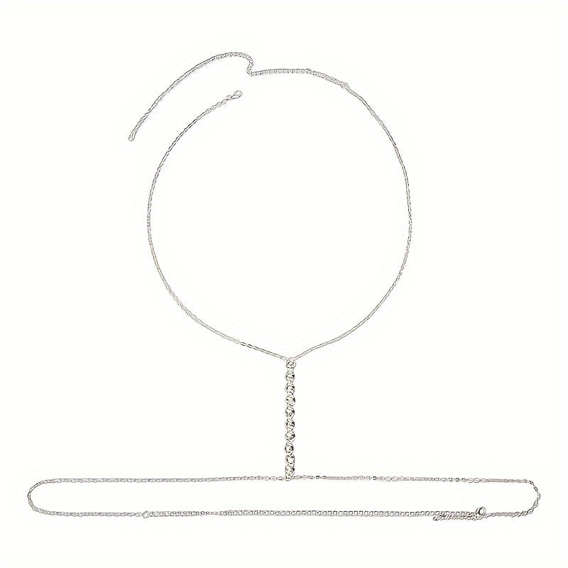 Chaîne en strass pour femme - Élégance et Brillance à Prix Abordable - Topdecheztop.fr