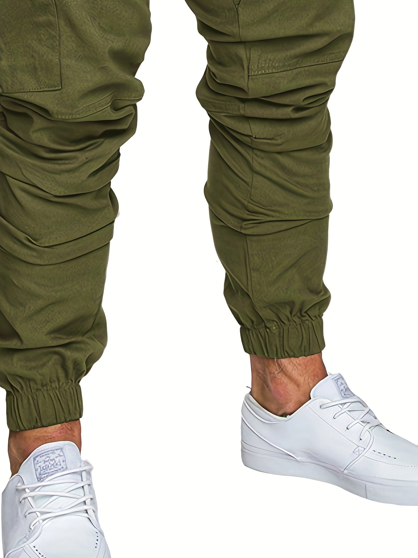 Pantalon Cargo Homme Multi-Poches – 95% Coton, Coupe Régulière, 7 Coloris, S à XXL