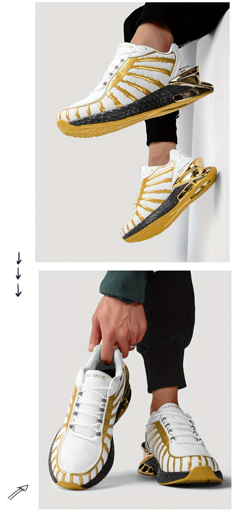Chaussures de sport décontractées pour hommes - Topdecheztop.fr