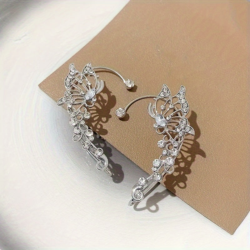 Boucles d'oreilles papillon exquises, 1 pièce - Topdecheztop.fr