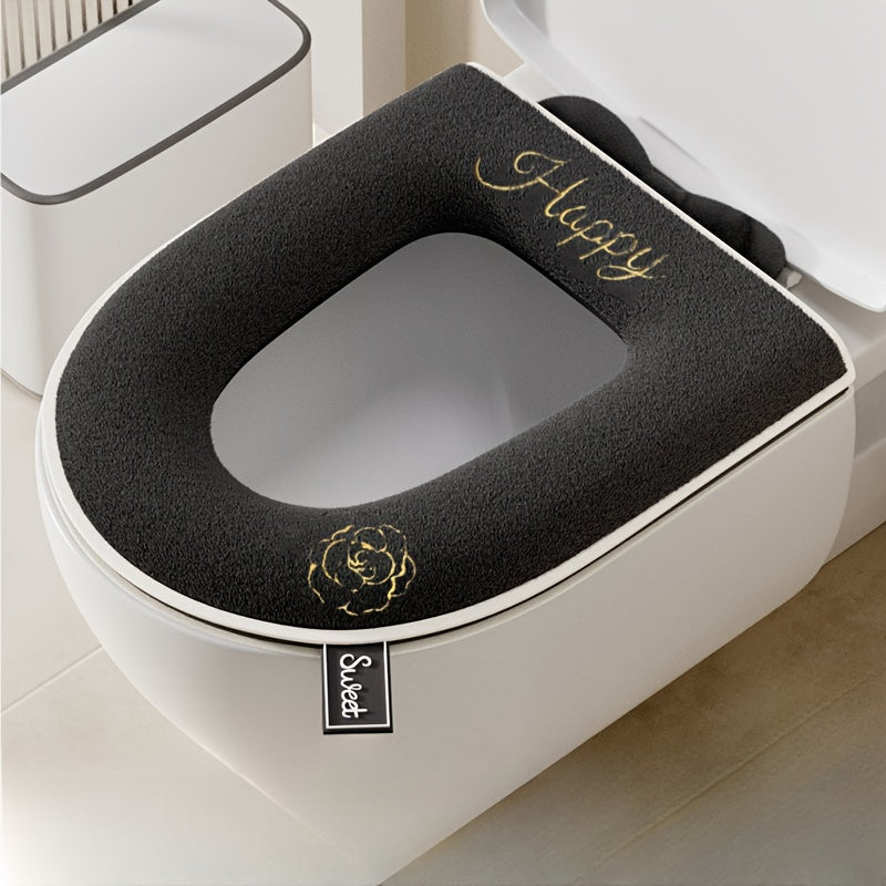 Coussin de Siège de Toilette Universel – Housse Zippée, Polyester, Toutes Saisons