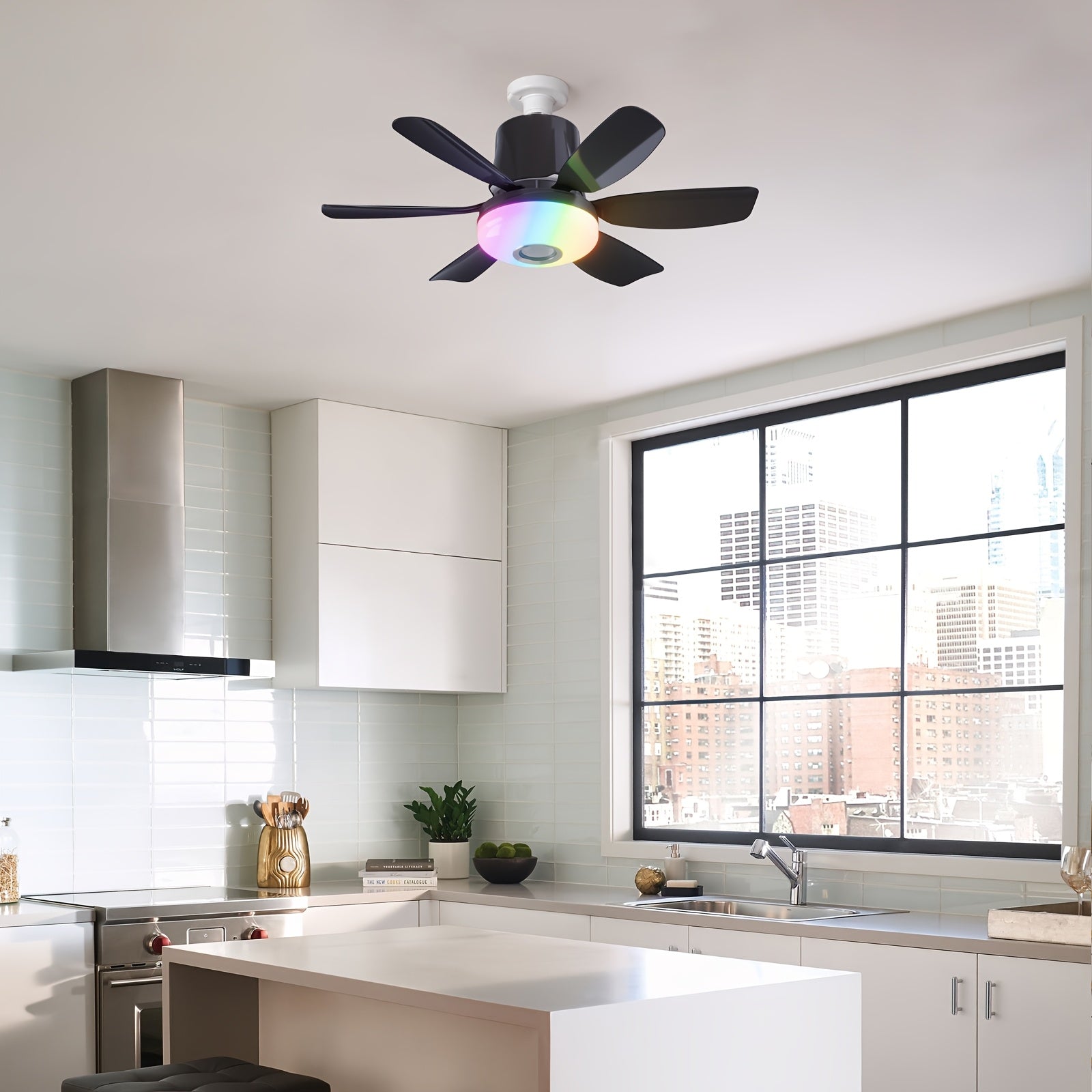 Ventilateur de plafond intelligent 3 en 1 - Topdecheztop.fr