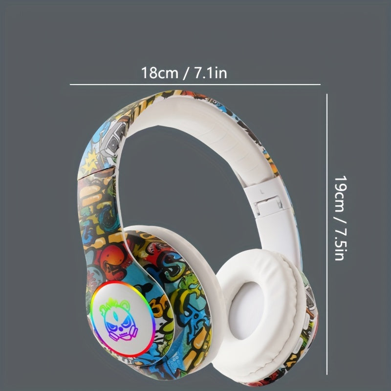 Casque Bluetooth Sans Fil Pliable - Gaming E-Sport Stereo USB-C