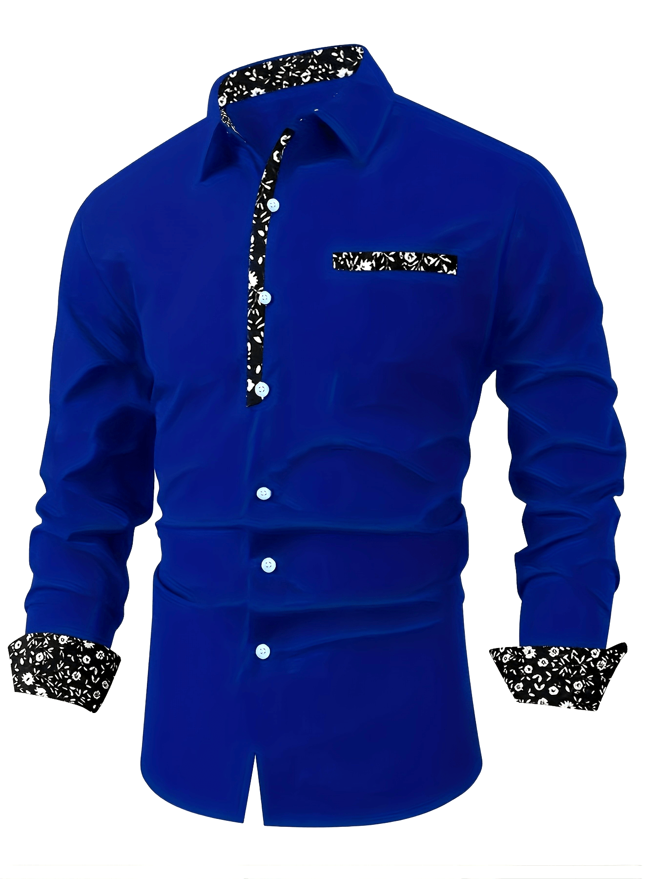 Chemise décontractée à manches longues pour homme - Topdecheztop.fr