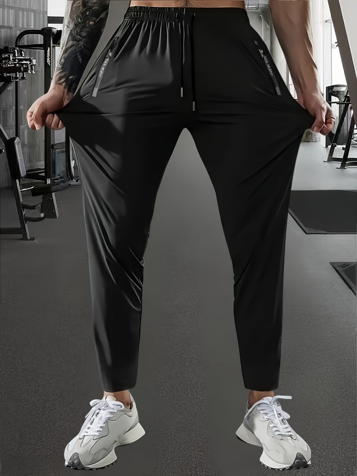 Pantalon en tissu extensible  pour la course à pied, le jogging - Topdecheztop.fr