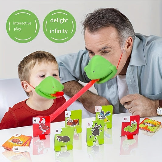 Jeu de la langue de grenouille - Jeu de société interactif pour toute la famille