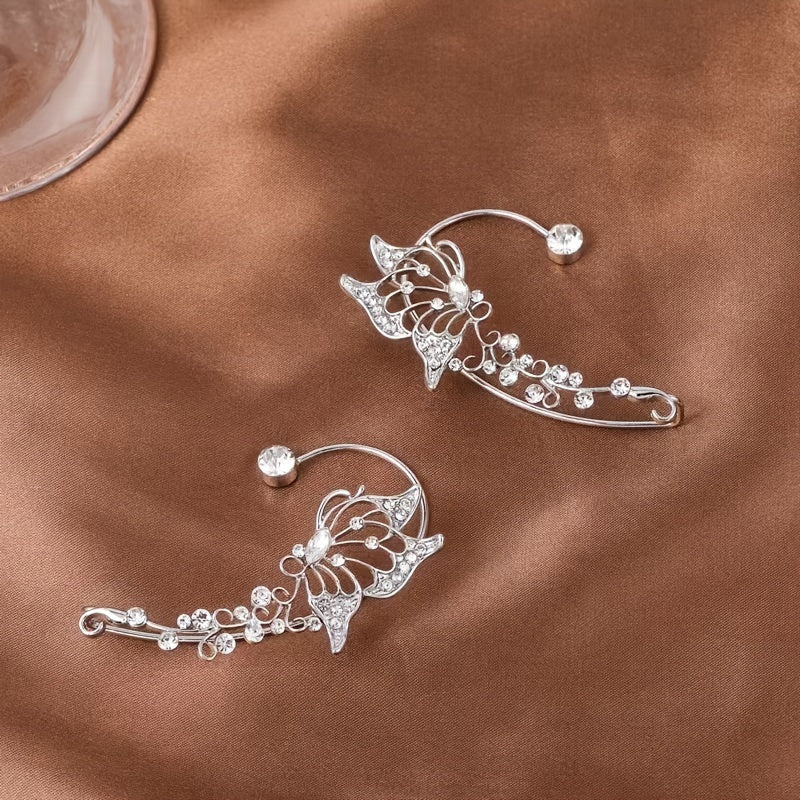 Boucles d'oreilles papillon exquises, 1 pièce - Topdecheztop.fr