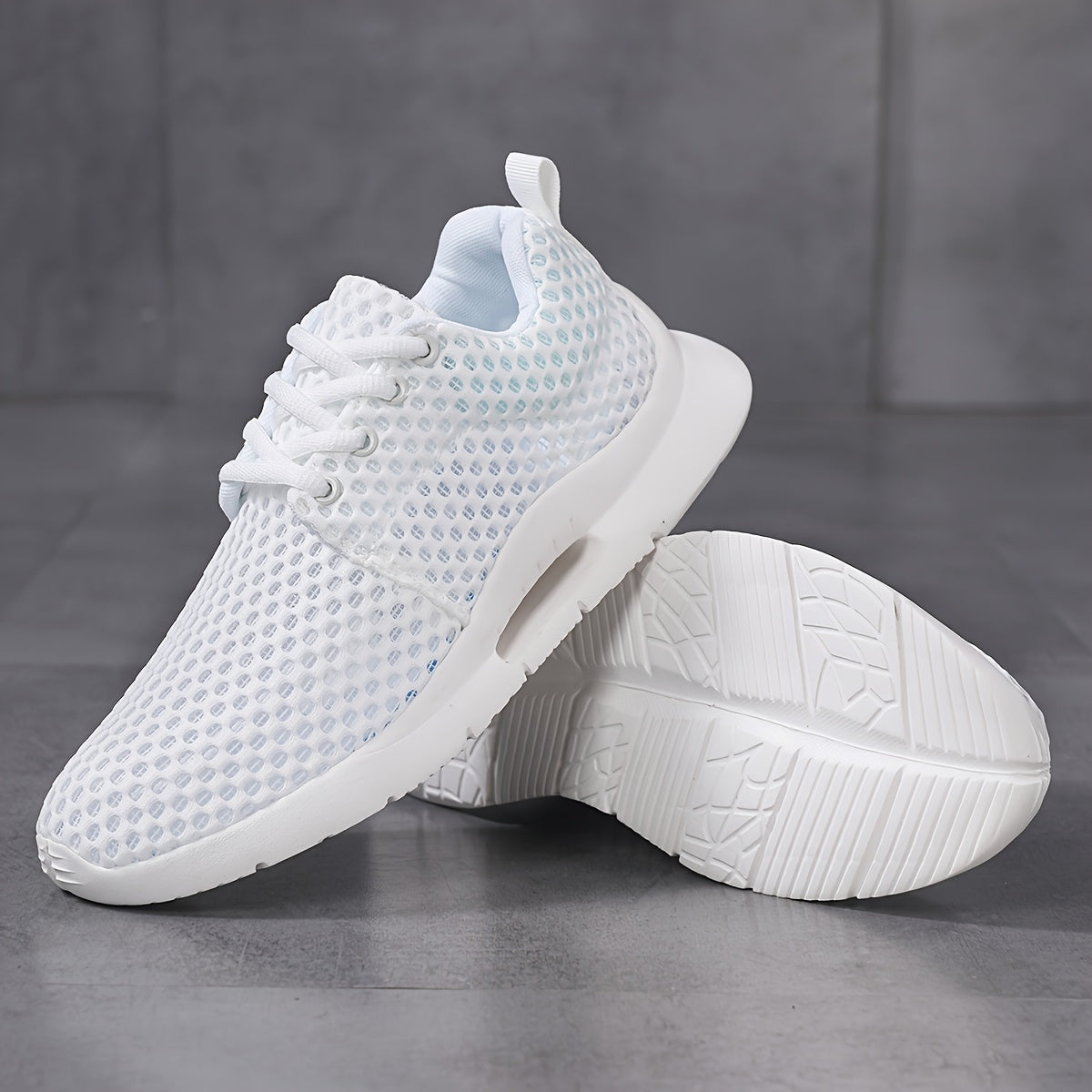 Chaussures de Marche Décontractées Unisexes – Semelle EVA, Lacets, Printemps/Été 👟☀️