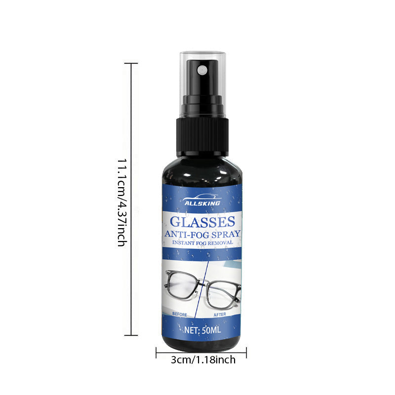 Spray antibuée nano 50ml - Lunettes, vitres, masques & casques
