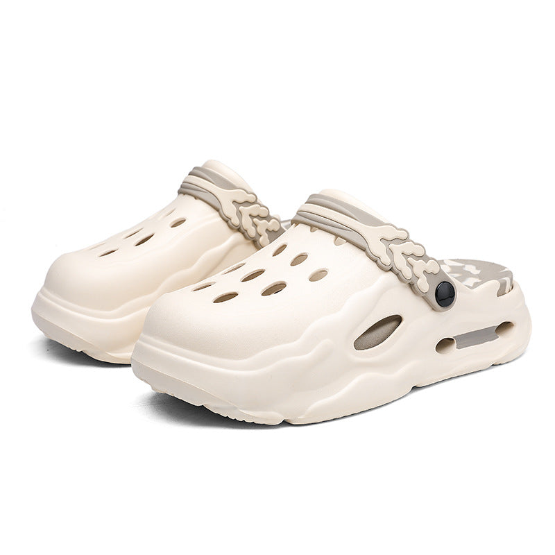 Chaussons EVA Perfores Unisexe - Antiderapants, Respirants, Rehaussants, 3 Coloris, Pointures 36-45