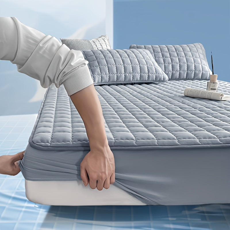Protege-Matelas Impermeable Matelasse - Lavable en Machine, Ultra-Doux, Epais, 4 Coloris, 90x200 a 200x220cm