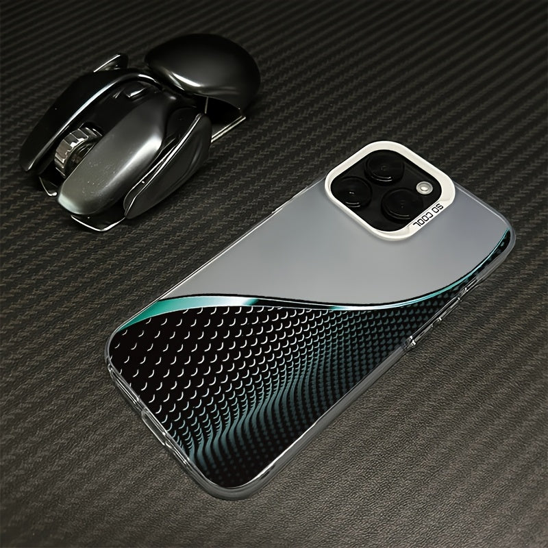 Coque Élégante iPhone — Protection TPU Anti-Chocs & Rayures, 4 Coloris, iPhone 11 à 16 Pro Max