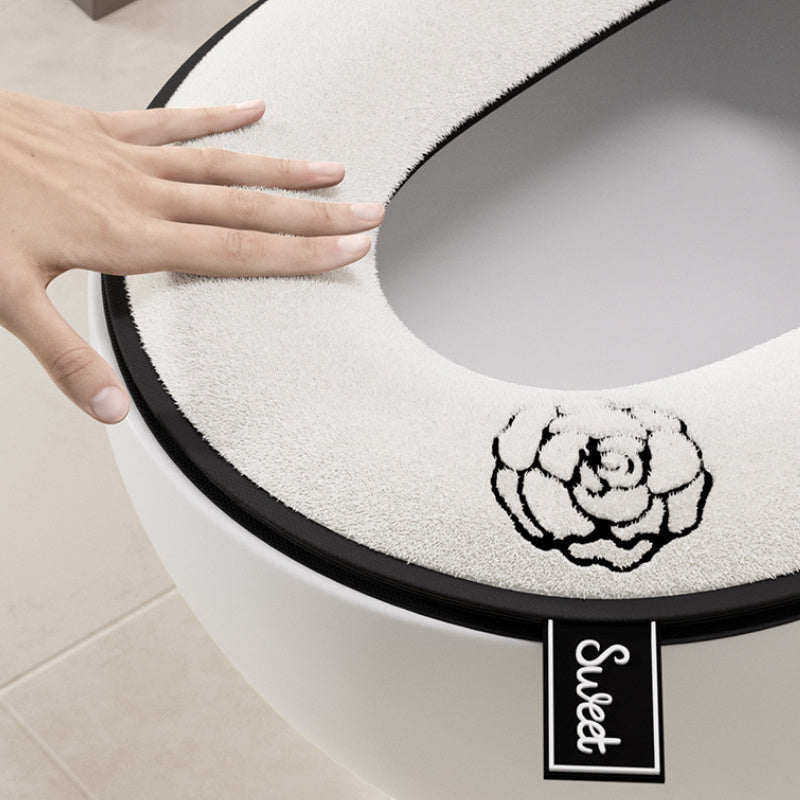 Coussin de Siège de Toilette Universel – Housse Zippée, Polyester, Toutes Saisons