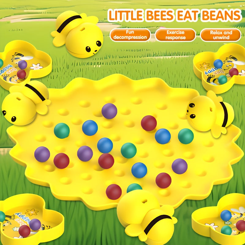 Jeu de Peche Magnetique STEM - 69 Pieces, Plateau Nid d'Abeille, Educatif, des 3 Ans