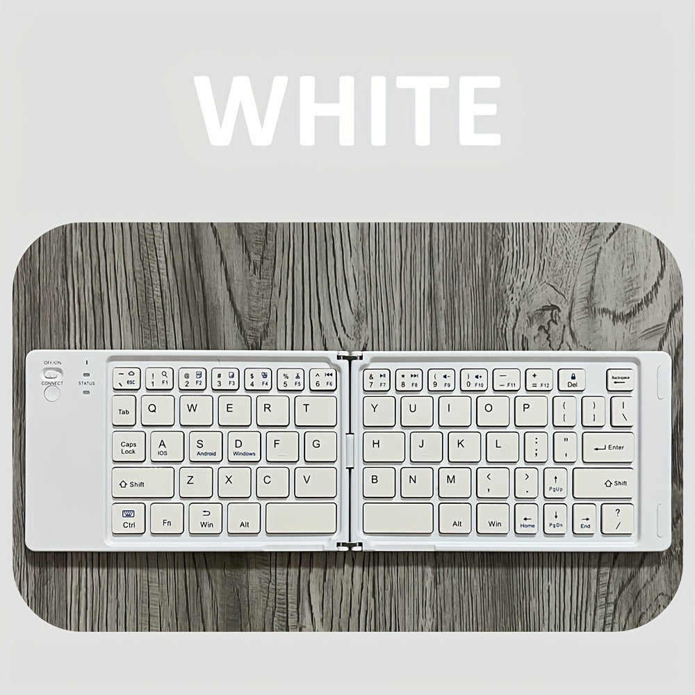 Clavier Pliable Sans Fil Bluetooth Rechargeable USB-C - Compatible iOS Android Windows